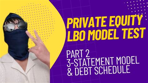 Pe Leveraged Buyout Lbo Modeling Test Walkthrough Part P L