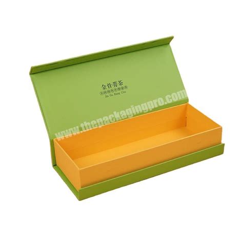 Customized Luxury Rigid Cardboard Side Flap Hot Stamping Gold Foil