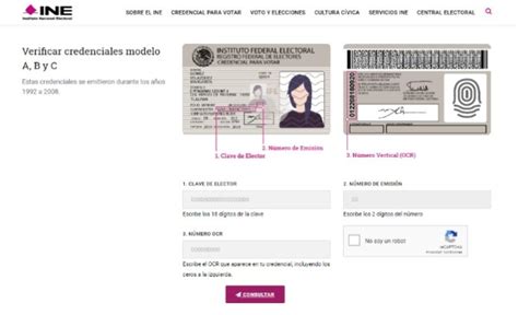 Cómo se hace la validación del INE Verificación de credencial