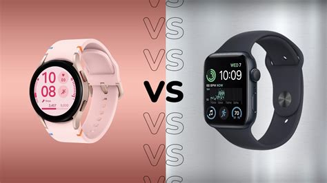 Samsung Galaxy Watch Fe Vs Apple Watch Se Comparaci N De Relojes De