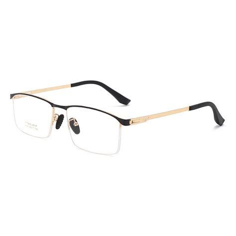 Handoer Semi Rim Square Eyeglasses 6105 Fuzweb