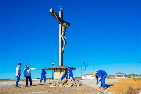 Conquista Pmvc J Iniciou As Obras De Revitaliza O Do Cristo E