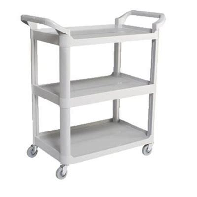 Trust Commercial Tier Large Utility Service Cart Grey