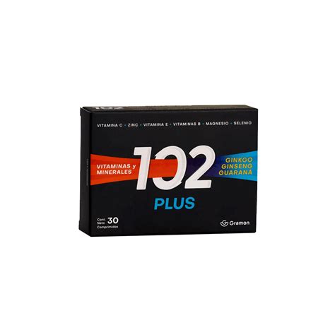 Suplemento Dietario 102 Plus X 30 Comp Farmaciasdelpueblo