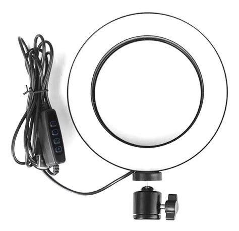 Ring Light Polegadas Cm Trip Mesa Usb Iluminador Led Mercado Livre