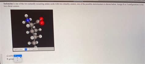 Solved Isoleucine Is One Of The Two Naturally Occurring Chegg