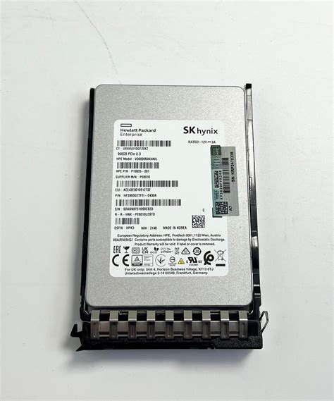 HPE 960GB NVMe Gen4 Mainstream Read Intensive SFF BC U 3 Static Multi