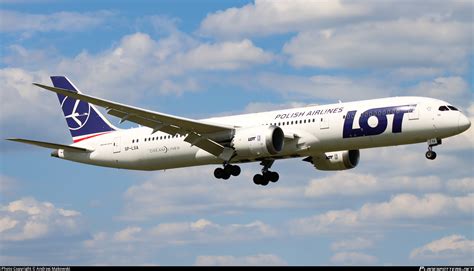 Sp Lsa Lot Polish Airlines Boeing Dreamliner Photo By Andrzej