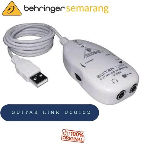 Jual Behringer UCG102 UCG 102 Guitar Link Guitar To USB Interface Di