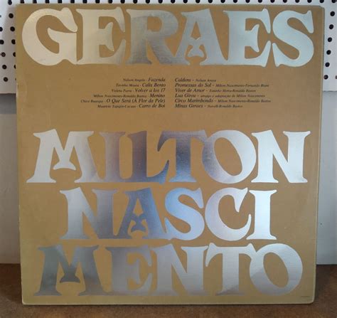 Lp Geraes Milton Nascimento Item De M Sica Usado Enjoei