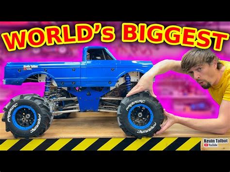 Worlds Biggest Rc Car Gets Giant Electric Motor 57 Off