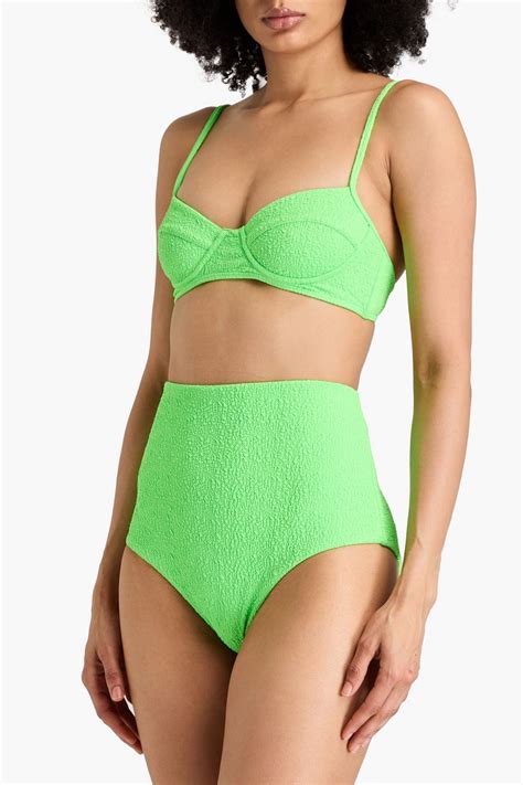 MARA HOFFMAN Lydia Popcorn Bikini Briefs THE OUTNET