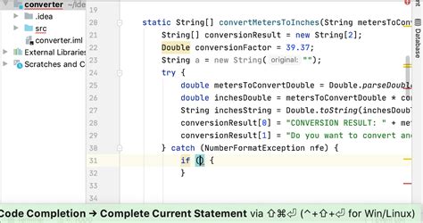 Code Completion Intellij Idea