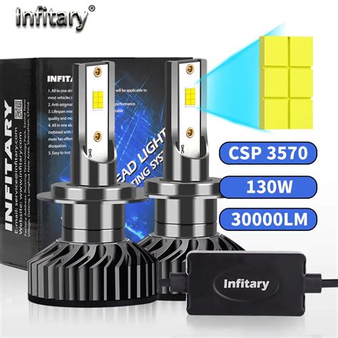 Infitary H H Led Car Headlight Bulb Lm Csp H H H H H