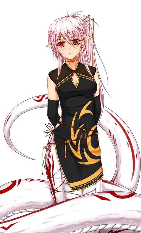 Lamia By Banyex On Deviantart Anime Snake Lamia Anime Cute Anime