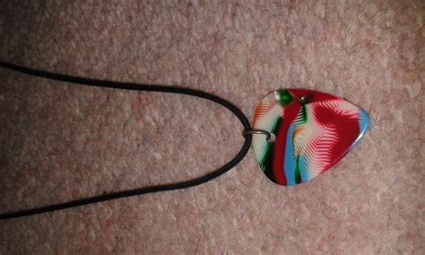 How To Make A Guitar Pick Necklace