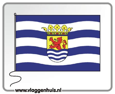 Vlag Zeeland Provincievlaggen 100x150cm Provincie Vlaggen Vlaggenhuis