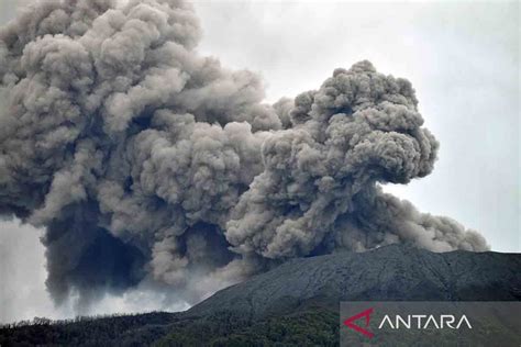 Gunung Marapi Kembali Erupsi ANTARA News