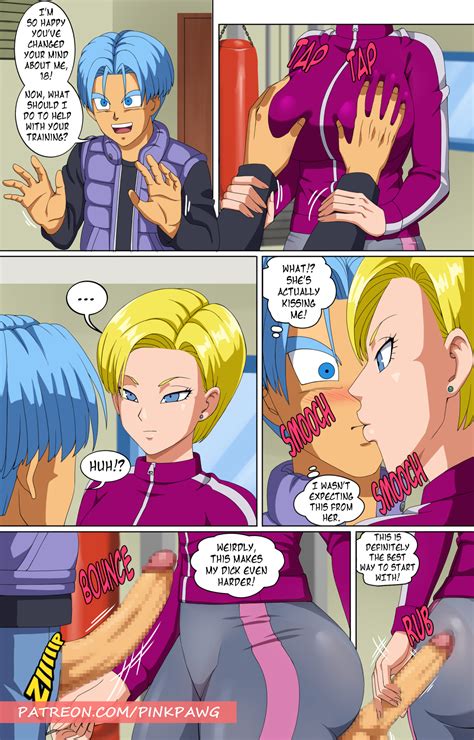 Rule 34 Android 18 Big Breasts Big Penis Blonde Hair Blue Eyes Blue Hair Cheating Cheating