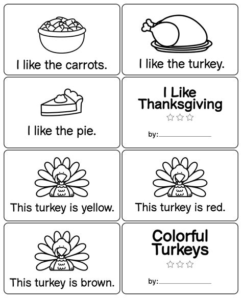 Free Printable Thanksgiving Story Booklet Your Students Will Need To