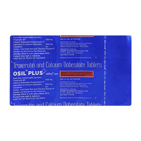 Buy Osil Plus Tablet 10 S Online At Upto 25 OFF Netmeds