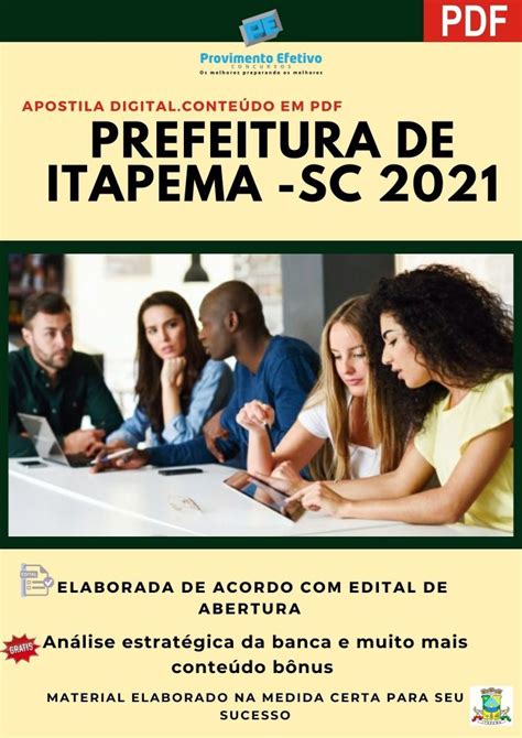 Provimento Efetivo Concursos Apostila Prefeitura Itapema Sc Agente