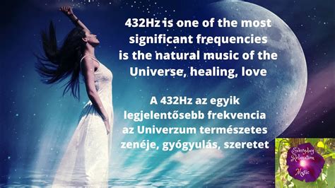 432 Hz meditation relaxation musik 432 Hz meditációs zene Univerzum