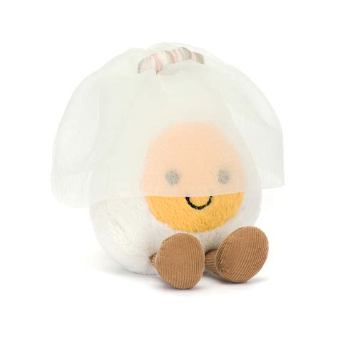 Buy Jellycat Amuseables Boiled Egg Bride Maison White