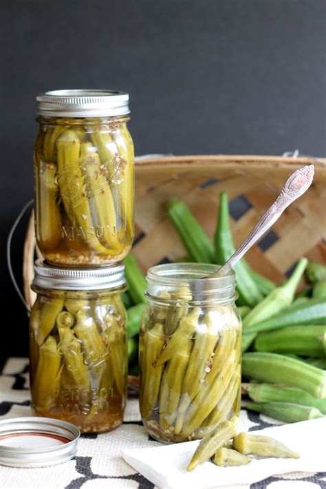 Delicious Summer Pickled Okra Recipe | The Country Chic Cottage