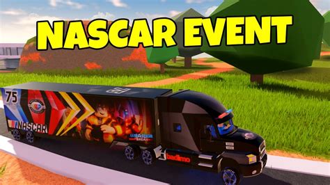 How To Get The Limited Nascar Car And Semi Truck Texture Roblox