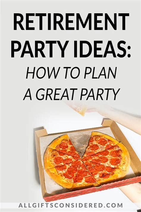 Retirement Party Ideas How To Plan A Great Party All Ts Considered