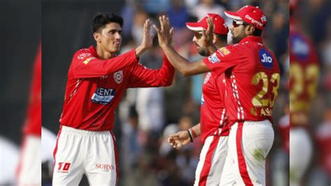 Ipl 2018 Washington Sundar Mithun Manhas Laud Mujeeb Ur Rahman After