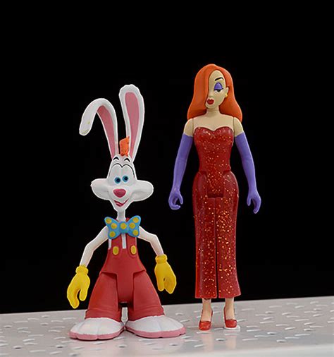 Review And Photos Of Who Framed Roger Rabbit ReAction Action Figures