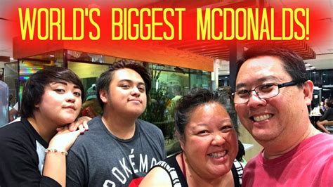 World S Biggest Mcdonalds Youtube