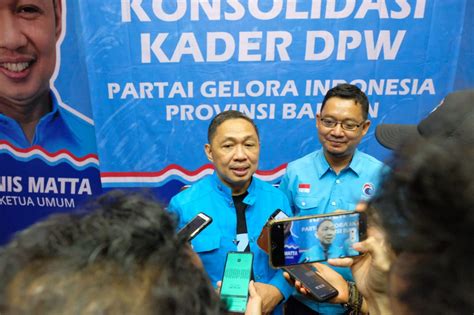 Pasca Launching Gen 170 Partai Gelora Akan Kenalkan Konsep