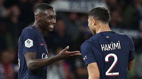 Psg Marseille Achraf Hakimi And Randal Kolo Muani Star In Le