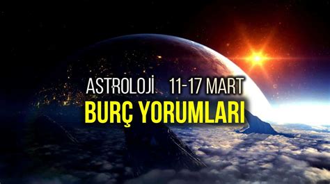 Astroloji Mart Haftal K Bur Yorumlar