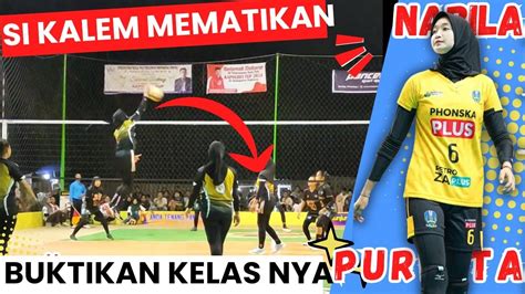 MODE DINGIN NABILA PURWITA PURNAMA VS MUSTIKA AGUNG KAPOLRES CUP