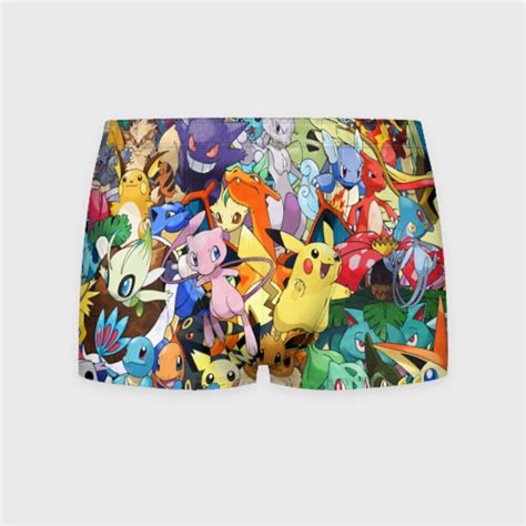 Ropa Interior De Dibujos Animados De Pikachu Para Hombres 59 OFF