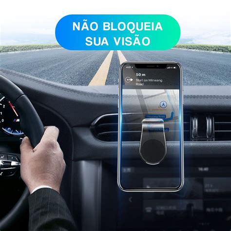 Suporte Celular Automotivo Universal Magnético Ar Condicionado Imã