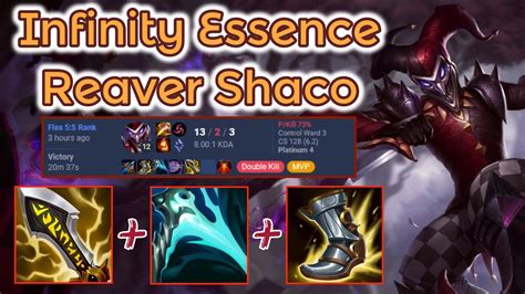 Fast Crit Shaco Stomp S13 Ranked League Of Legends Full Gameplay Infernal Shaco Youtube