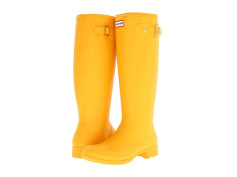 Hunter Original Tour Yellow Hunter Original Boots Hunter