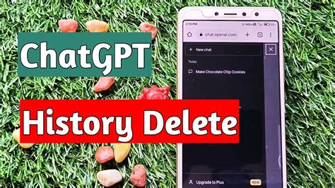 How To Delete Chatgpt History Remove Chatgpt History Youtube