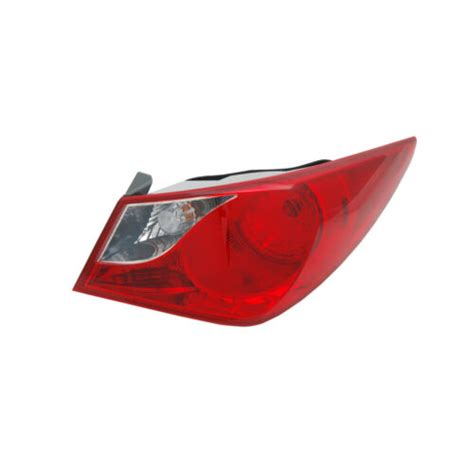 Tail Light Assembly Capa Certified TYC 11 6347 00 9 Fits 11 14 Hyundai