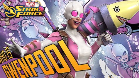 Gwenpool Origins And Backstory Marvel Strike Force Youtube