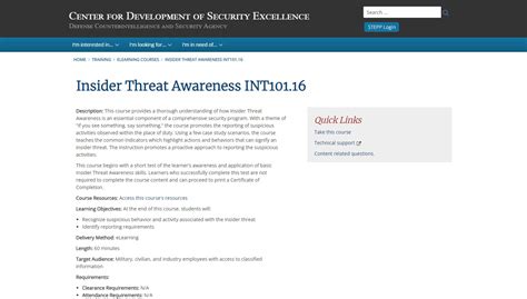 Insider Threat Awareness 5 Training Resources