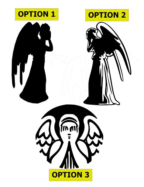 Doctor Who Weeping Angel Dr Who Angels Enemy Don T Blink 3 Etsy