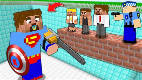 Fakİrİn SÜper Kahraman BebeĞİ Çukuruna DÜŞersen ÖlÜrsÜn 😱 Minecraft