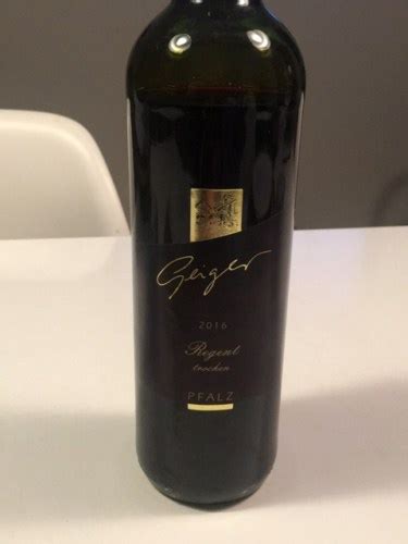 Geiger Regent Trocken Vivino Us