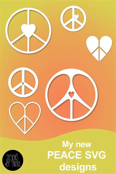 Peace Sign Svg Bundle Etsy Peace Peace Sign Svg